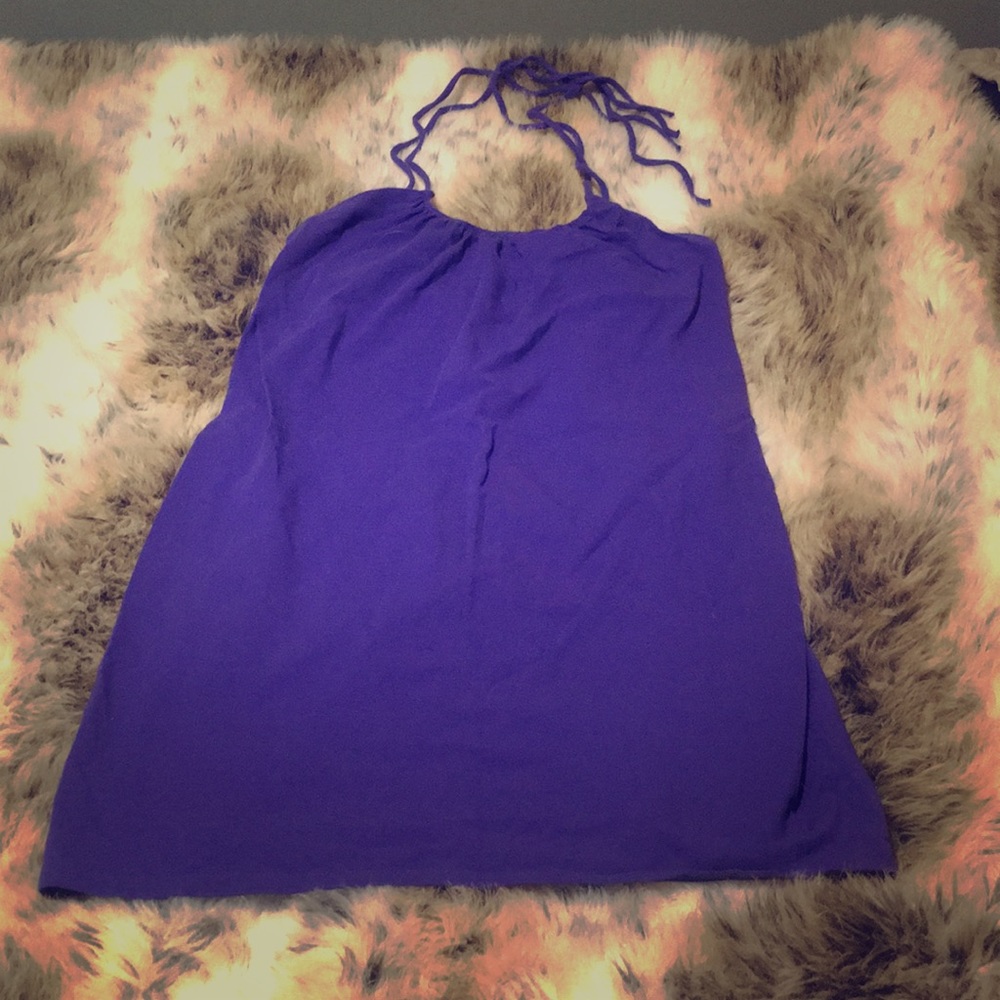 Victoria's Secret Purple Halter Dress